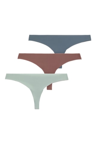 3 strings - Marron et vert d’eau