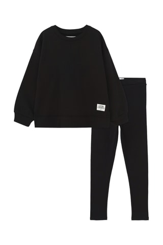 Sweat et legging - Noir