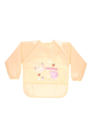 Bavoir tablier Peppa Pig - Saumon