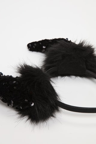 Serre-tête et jupe - Noir