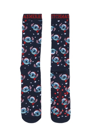Chaussettes Stitch Lilo et Stitch Disney - Bleu marine