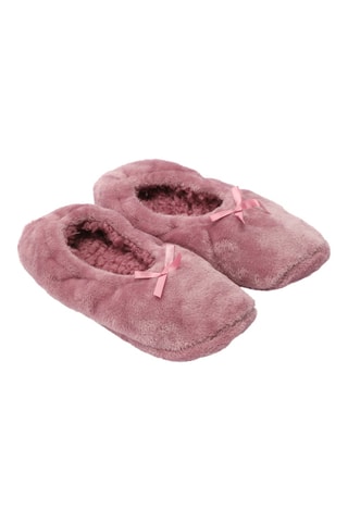Chaussons - Vieux rose