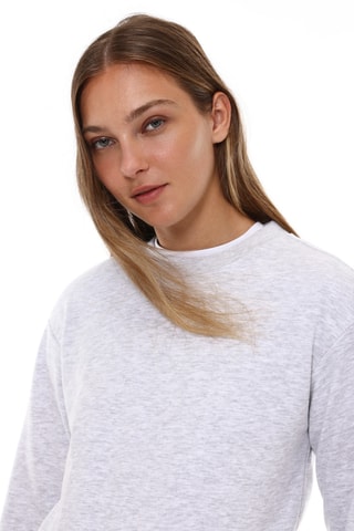 Sweat - Gris clair chiné