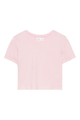 T-shirt cropped - Rose
