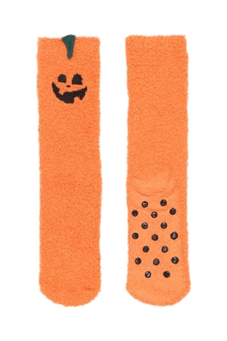 Chaussettes antidérapantes - Orange