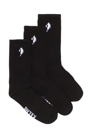 3 paires de chaussettes - Noir
