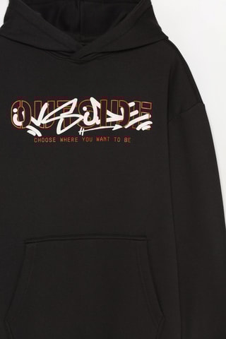 Sweat à capuche - Noir