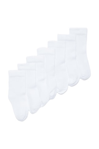 7 paires de chaussettes - Blanc