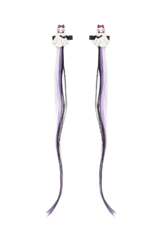 2 pinces à cheveux - Noir