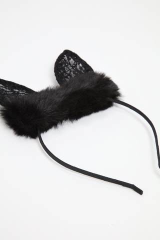 Serre-tête et mitaines - Noir