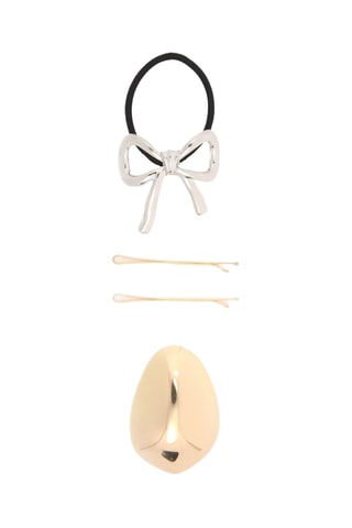 Ensemble 4 pièces - Noir et doré