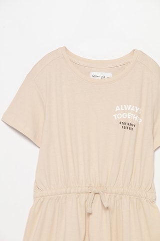 Robe t-shirt - Ivoire