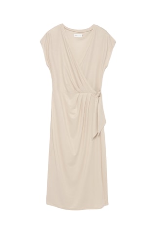 Robe portefeuille - Beige clair