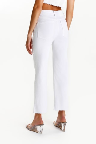 Pantalon flare - Blanc