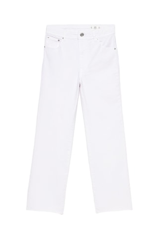 Pantalon flare - Blanc