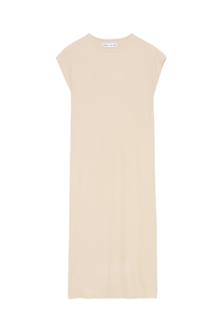 Robe droite - Beige