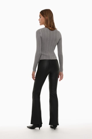 Pantalon flare - Noir