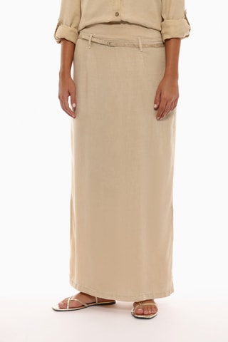 Jupe longue - Beige 
