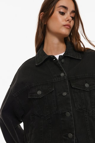 Veste en jean - Noir