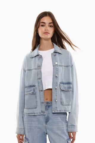 Veste en jean - Ciel