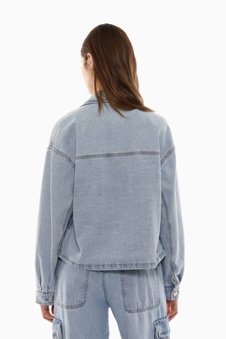 Veste en jean - Ciel