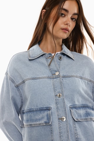 Veste en jean - Ciel