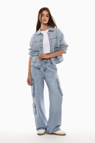 Veste en jean - Ciel