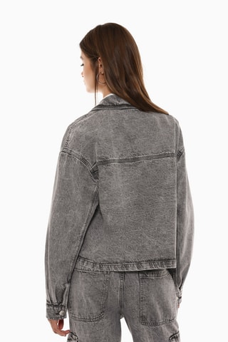 Veste en jean - Noir