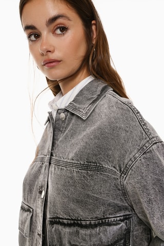 Veste en jean - Noir