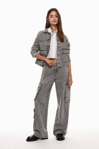 Veste en jean - Noir