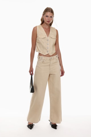 Gilet de costume - Beige