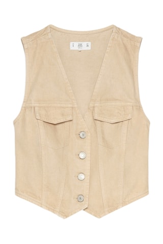 Gilet de costume - Beige