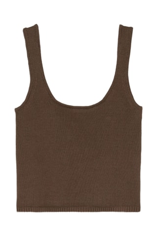 Crop top - Marron