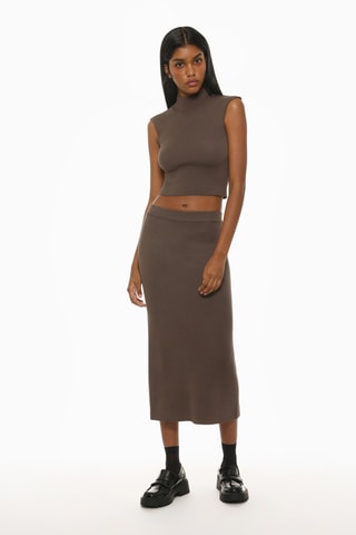 Crop top - Marron