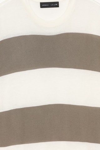 T-shirt - Blanc et beige