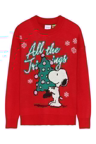Pull Snoopy Snoopy et les Peanuts - Rouge