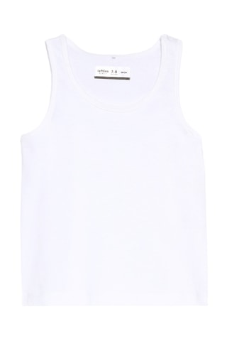 4 débardeurs - Blanc et jaune