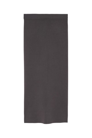 Jupe fourreau taille haute - Gris foncé