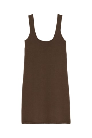 Robe droite - Marron