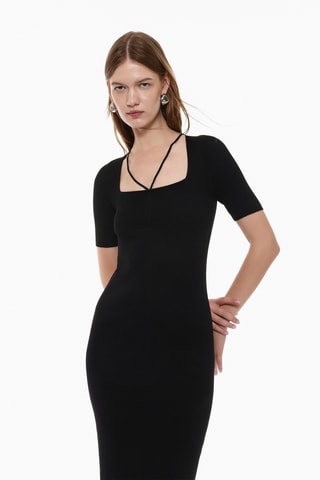 Robe pull - Noir