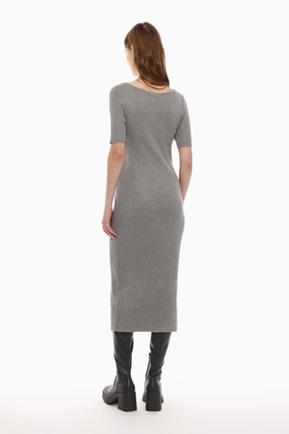 Robe pull - Gris foncé