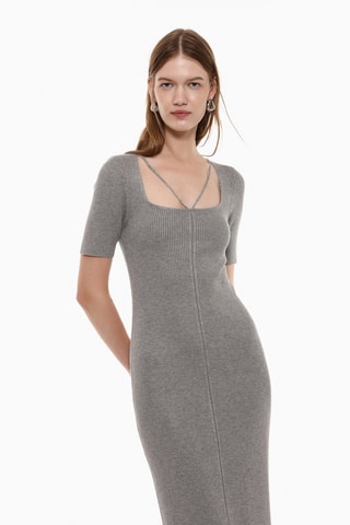 Robe pull - Gris foncé