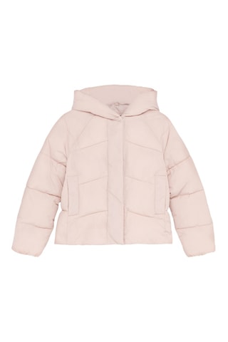 Doudoune à capuche - Rose