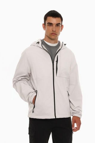 Veste à capuche - Blanc