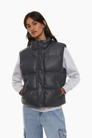 Doudoune sans manches - Anthracite