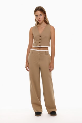 Gilet sans manches - Beige clair