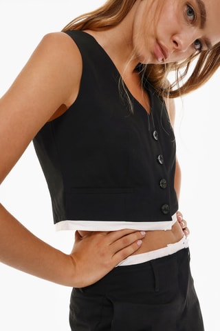 Gilet sans manches - Noir