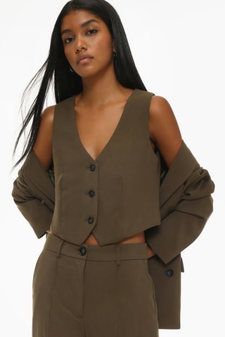 Gilet de costume - Marron