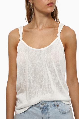 Top - Blanc