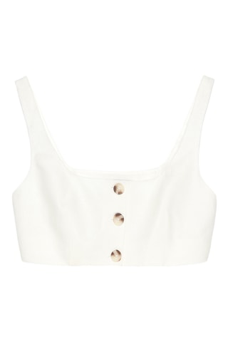 Cop top - Blanc